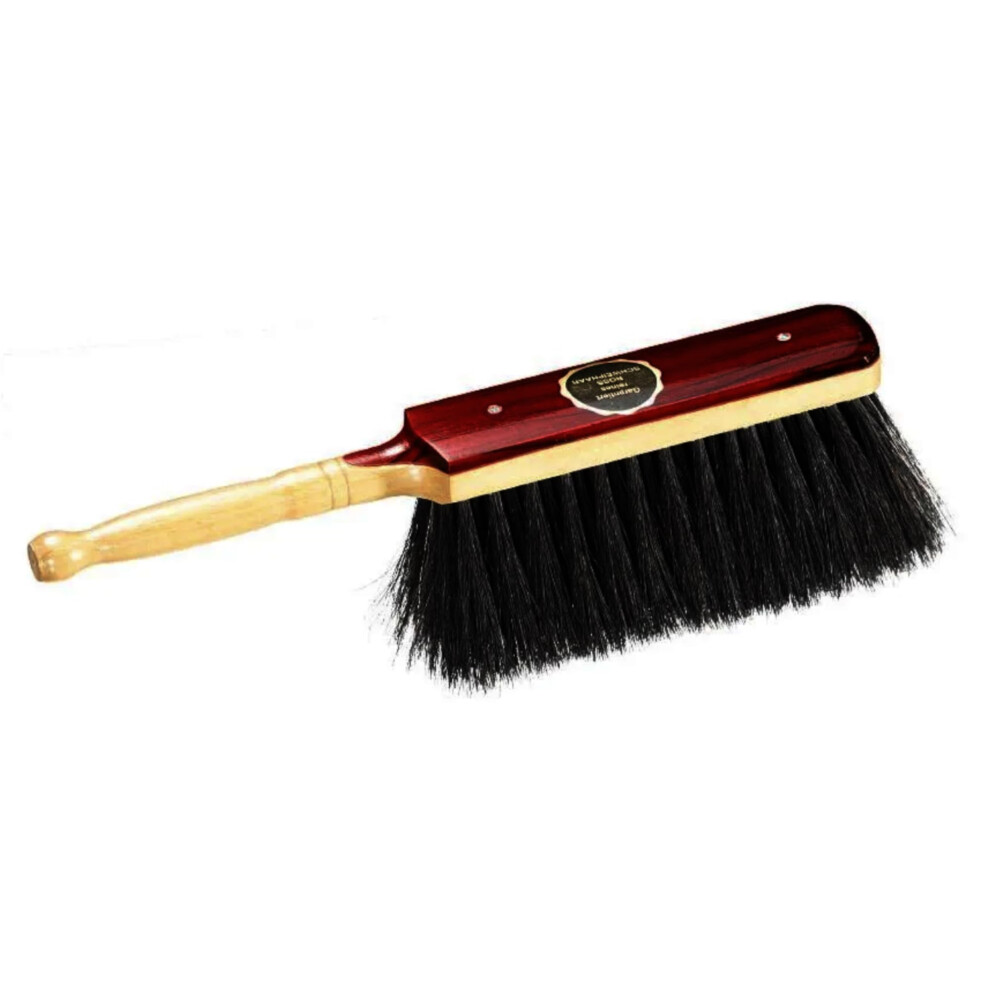 Ost Bricklayer's Premium Horsehair Brush | Durable 7-Row Hand Brush With Sturdy Soft Horsehair Bristles | Perfect For Pointing, Cleaning And Dusting