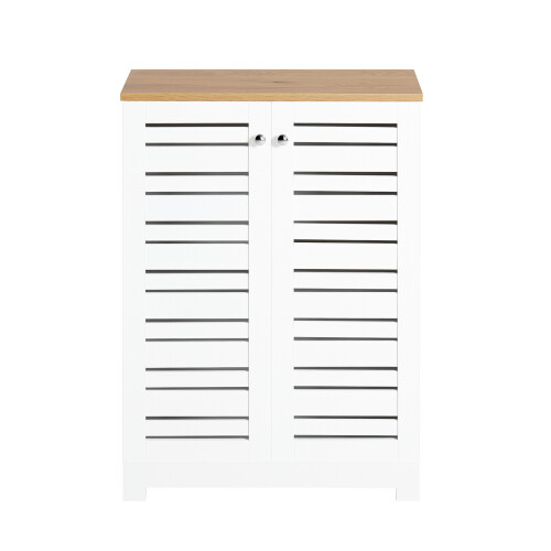 SoBuy Ντουλάπι Μπάνιου BZR41-W Λευκό 60x30x82cm