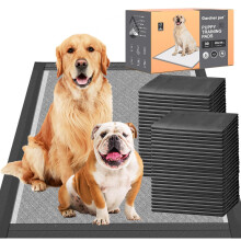 Gardner Pet Extra Large Carbon Puppy Pads 70x85cm, Super Absorbent Thicker Puppy Training Pads, Odor Control, 6 Layers of Leak-proof, Fast Drying,