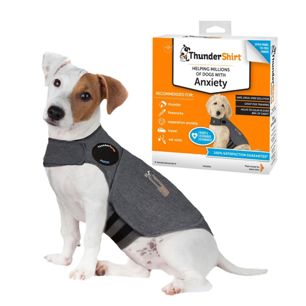 Thundershirt For Dogs, Calming Jacket For Dogs, For Dogs Small, Dog Anxiety Jacket, Instant Natural Relief For Storms, Fireworks &