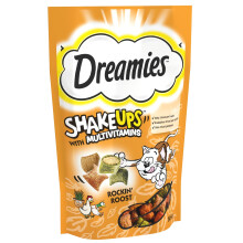 DREAMIES Shakeups Rockin Roost Cat Treats 8 x 55g