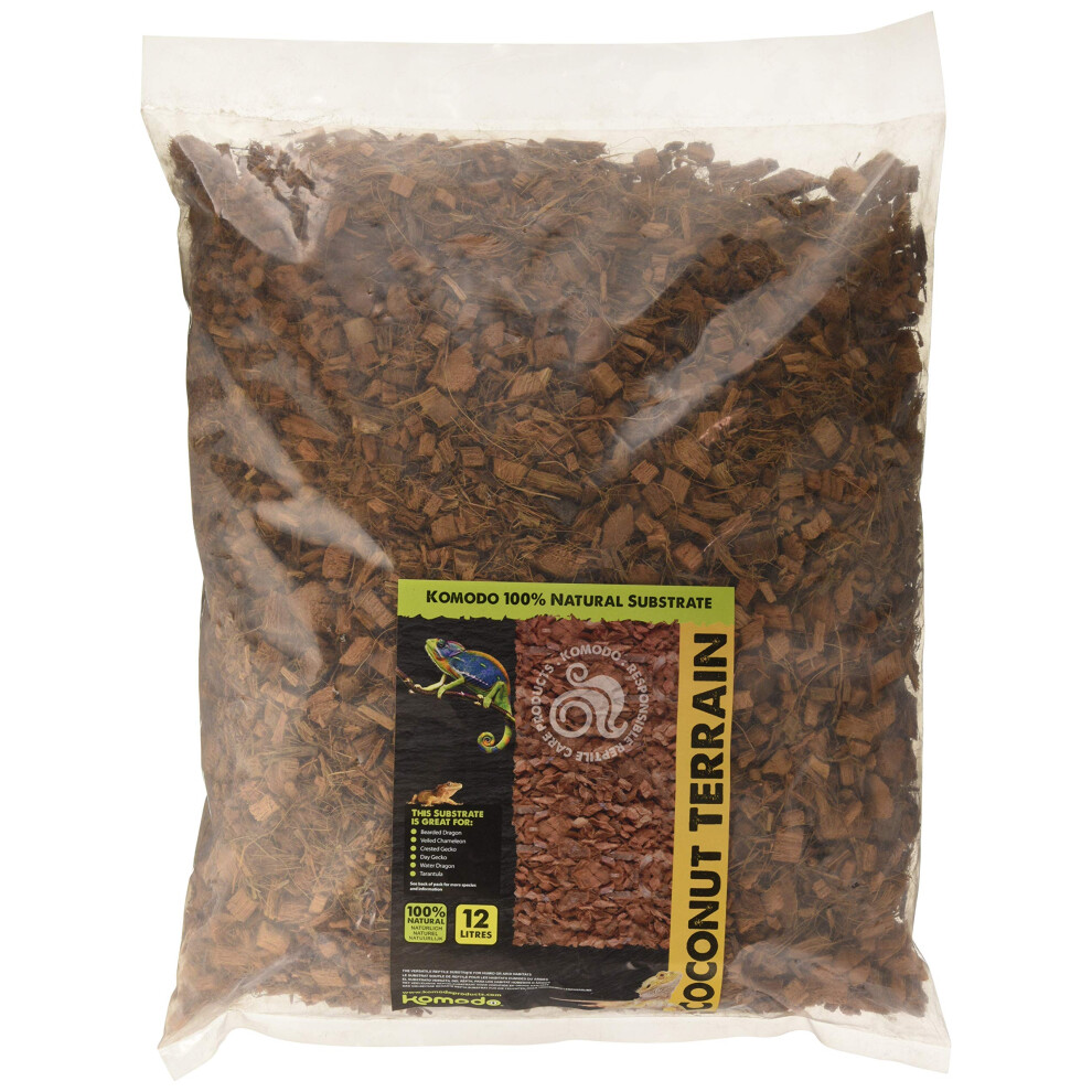 Komodo Coconut Terrain, 12 Litre