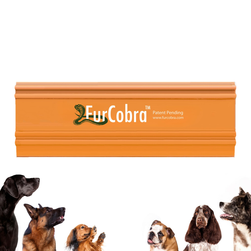 FURCOBRA Pro Pet Hair Remover - Easy Grip Pet Hair Carpet Scraper, Pet Hair Removal Tool - Cat Hair Remover, Dog Hair Remover for Couch, Car, Sofa,-image-OPC-PHXBZTZ-NEW