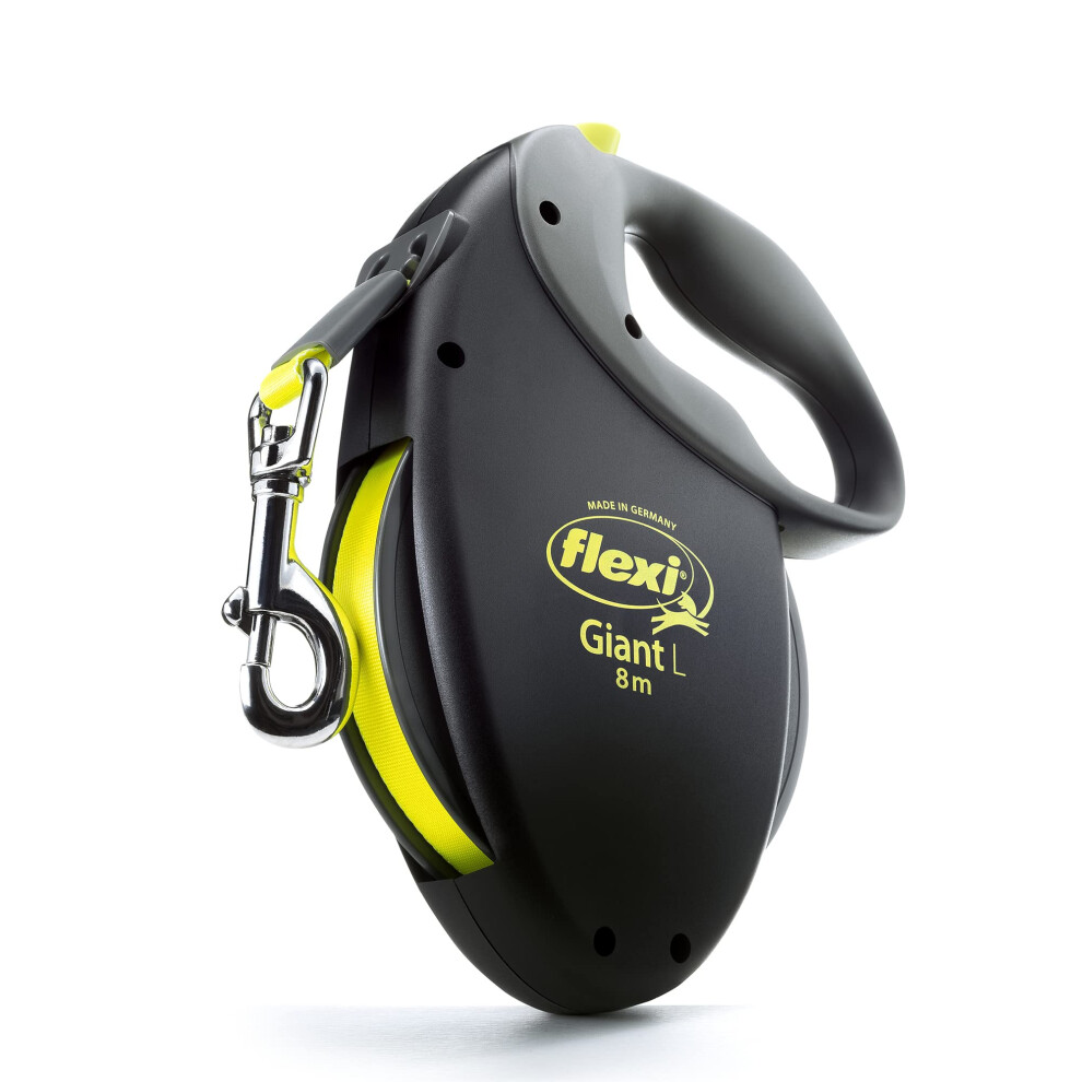 flexi Giant L Tape 8 m black/neon yellow