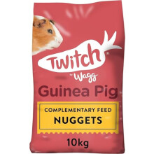 Wagg Twitch Guinea Pig Food 10kg - Complementary Feed Nuggets