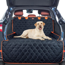 JOEJOY Car Boot Liners for Dogs - Upgrade Car Boot Protector for Dogs Nonslip Boot Cover for Dogs - Waterproof Dog Seat Cover for Truck SUV Bumper
