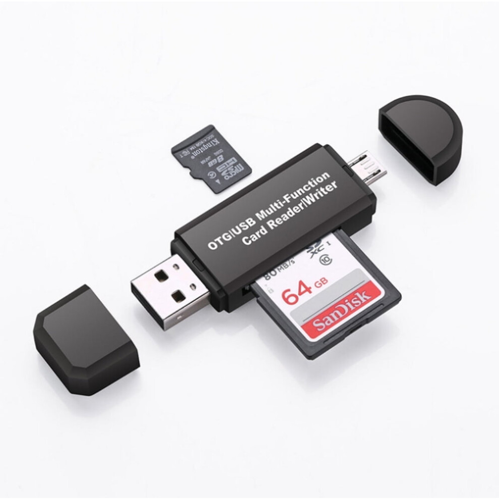 Micro Usb Otg To Usb 2.0 Adapter Card Reader 9379360978207