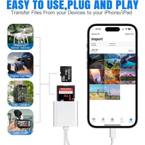 SD card adapter card reader 2