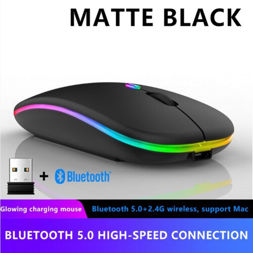 Portable illuminated computer mouse wireless mouse 1