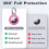 4-pack AirTag cases with keychain AirTag case 3