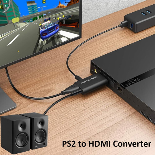 PS2 to HDMI Adapter PS2 to HDTV Converter 1