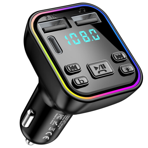 Car Bluetooth Wireless Radio Adapter FM Transmitter