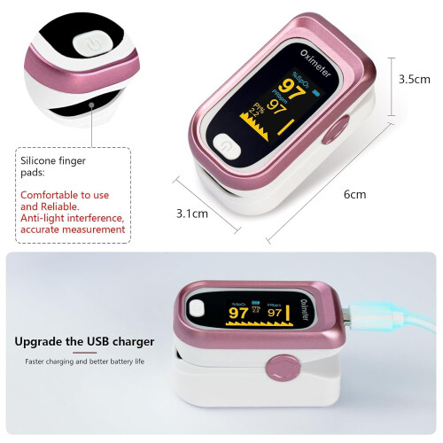 Rechargeable oximeter pulse oximeter 2