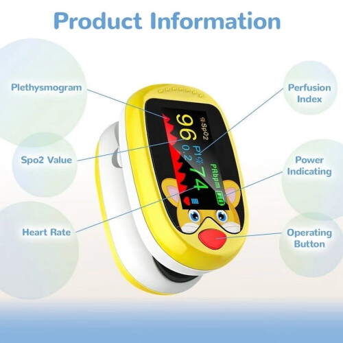 Children's Rechargeable Oximeter Pulse Oximeter 1