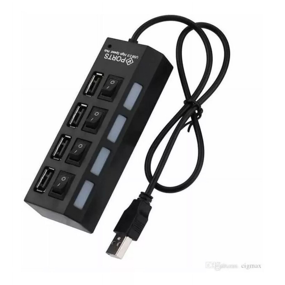 Usb 2.0 4-Port Hub Usb Hub 9379360980170