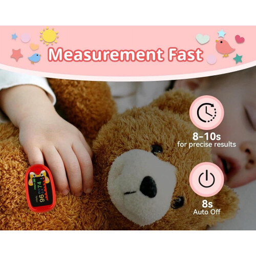 Children's Rechargeable Oximeter Pulse Oximeter 2