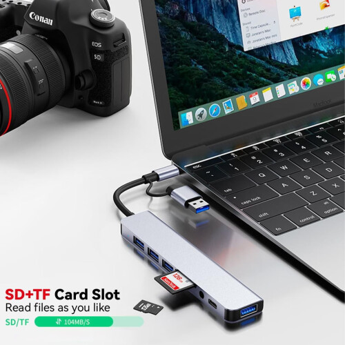 USB3.0 multiport adapter docking station 2