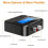 Bluetooth audio receiver with LCD display FM transmitter 7