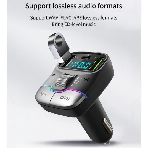 Wireless radio adapter FM transmitter 1