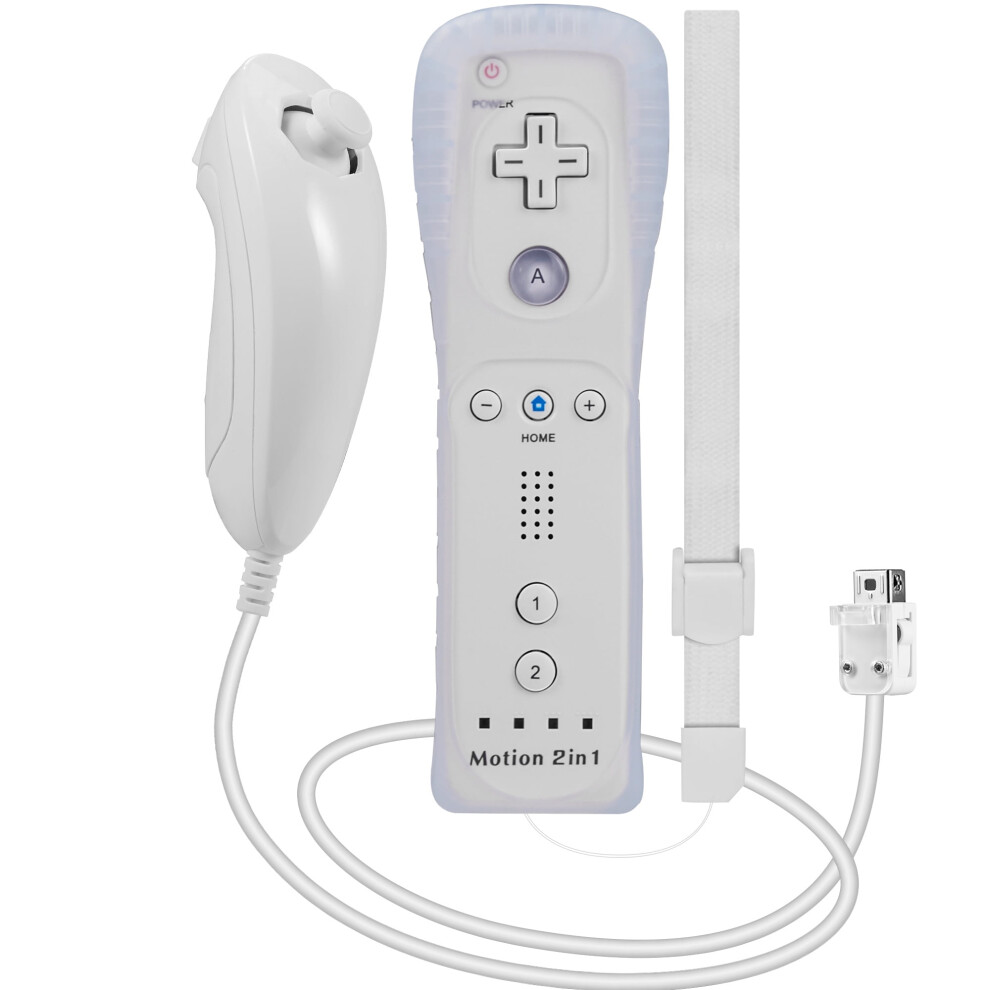 Wii Remote And Nunchuck Controller Gamepad 9379360980644