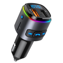 Wireless car audio transmitter FM transmitter