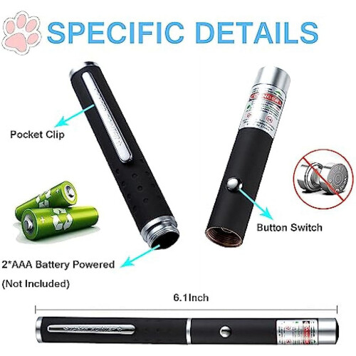 3-pack laser pointer laser flashlight 1