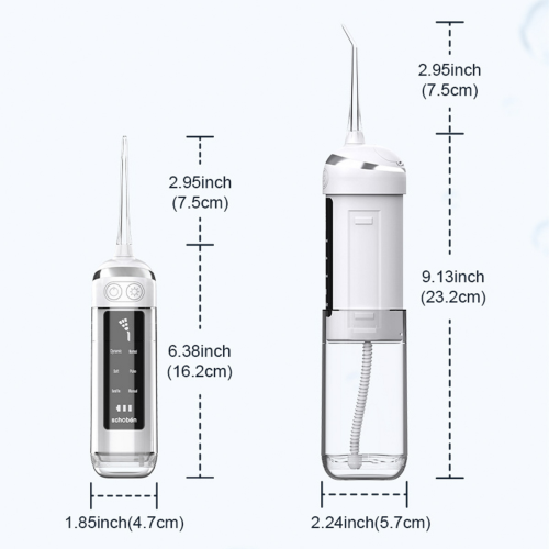 Handheld tooth cleaner oral irrigator 1