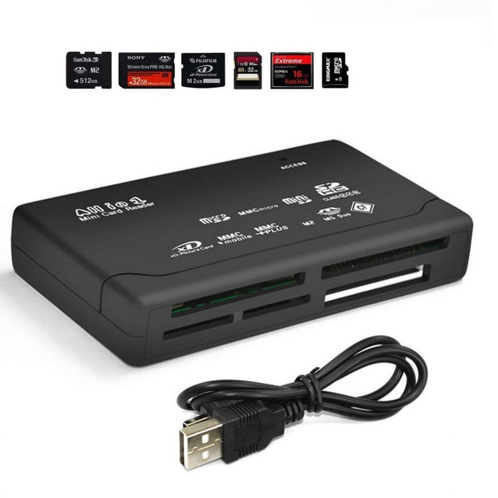 Sd, Mmc, Mobile Sdhc, M2, Tf, Xd, Cf Card Reader 9379360982204
