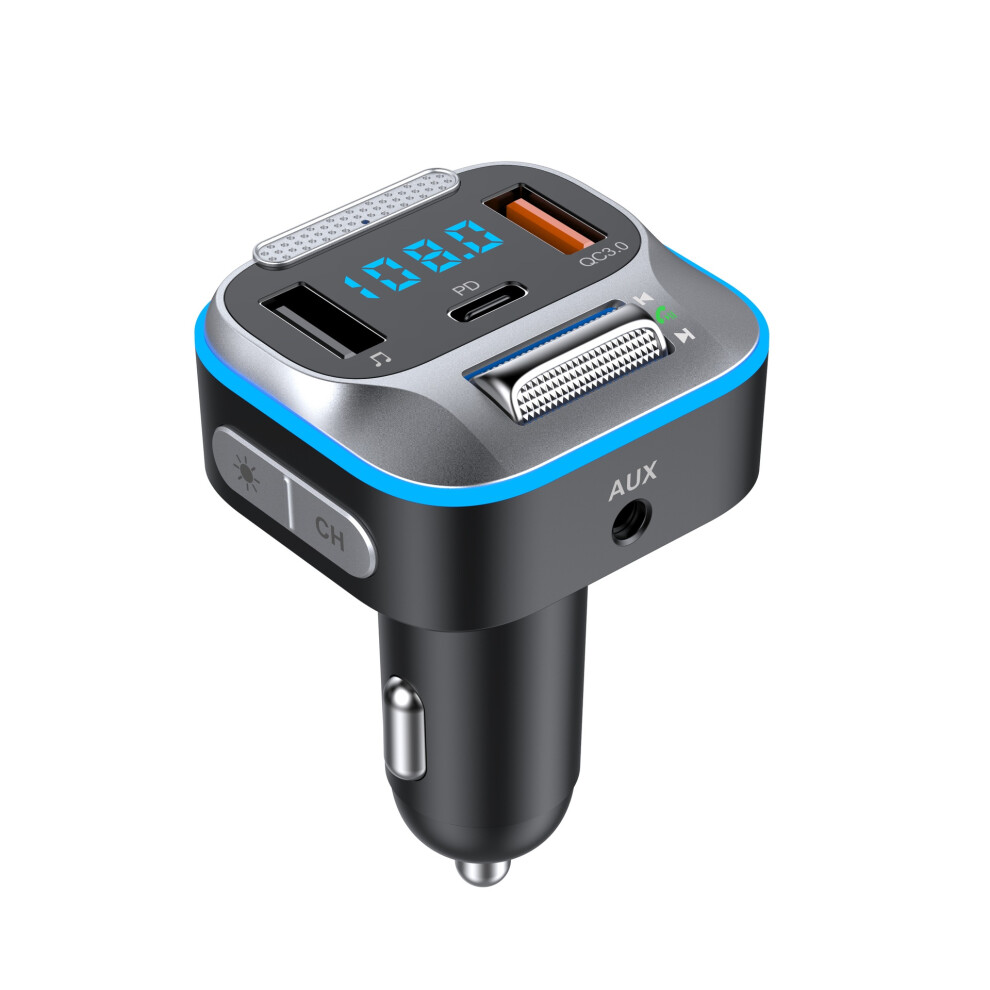 Aux Bluetooth Radio Adapter Bluetooth Fm Transmitter 9379360982082