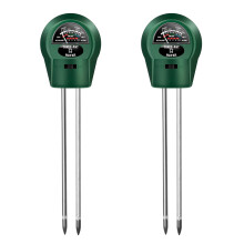 2-pack plant moisture light pH tester soil tester