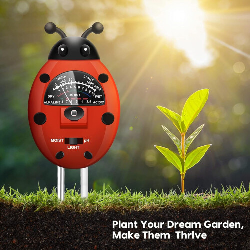 3-in-1 soil pH meter with light and pH soil tester 2