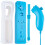 Wii Motion Plus Remote and Nunchuck Game Pad 1