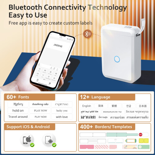 D110 Portable Label Printer 2