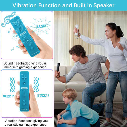 Wii Motion Plus Remote and Nunchuck Game Pad 2