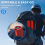 Portable wireless waterproof IPX6 Bluetooth speaker 4