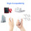 2 Pack Wii Nunchuck Controller Game Pad 4