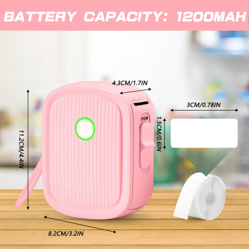 L12 Wireless Portable Label Printer 1