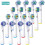 Oral B Electric Toothbrush Replacement Heads, 16 Pack Brush Heads 1