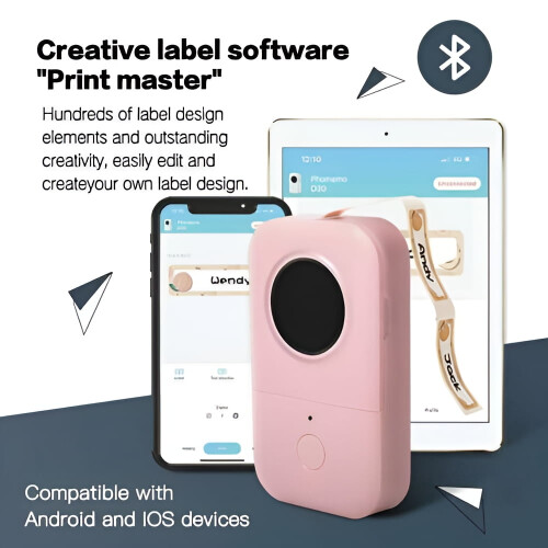 D30 Portable Bluetooth Label Printer 1