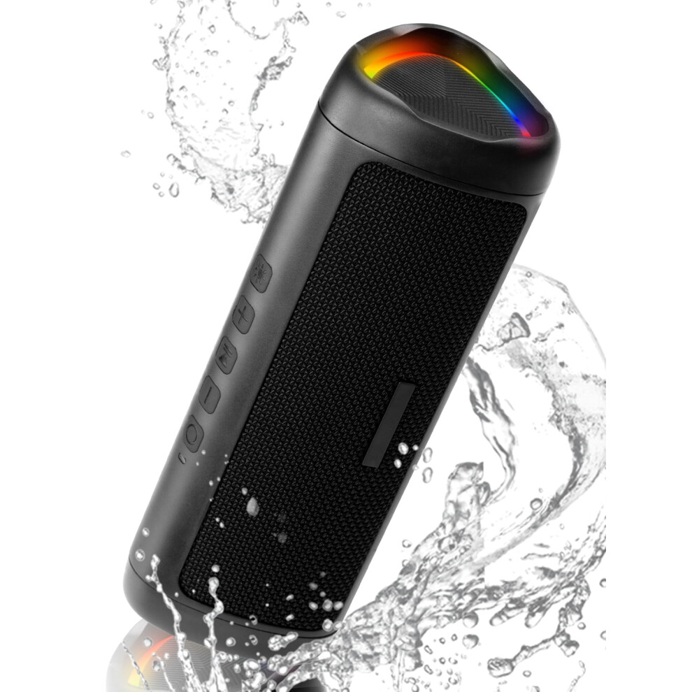 Portable Waterproof Tws Led Bluetooth Speaker Light 9379360984499