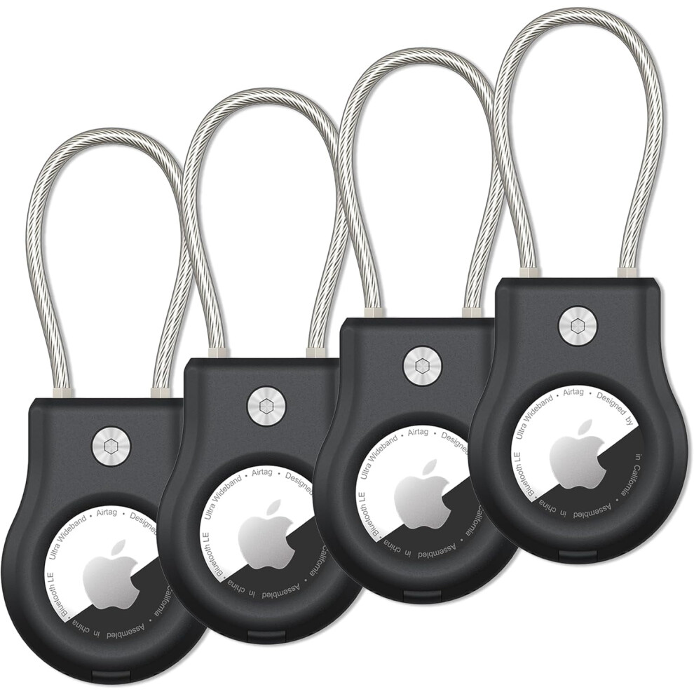 Airtag Keychain, 4-Pack Airtag Case 9379360978979
