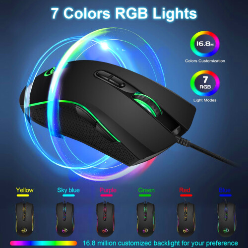 Wired gaming computer mouse wired mouse 2