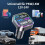 Car Radio Cigarette Lighter Bluetooth FM Transmitter 4