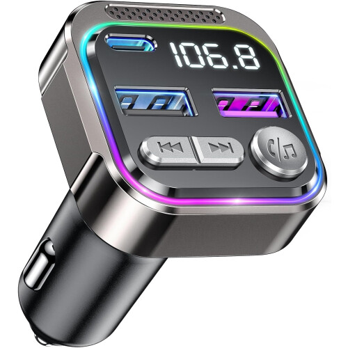 Car Radio Cigarette Lighter Bluetooth FM Transmitter