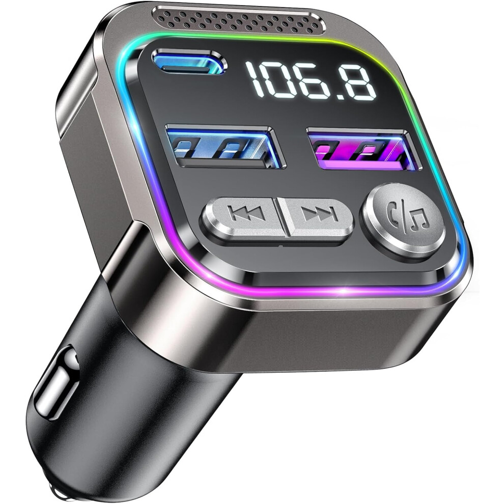 Car Radio Cigarette Lighter Bluetooth Fm Transmitter 9379360982051