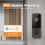 Wireless doorbell camera with chime doorbell 4