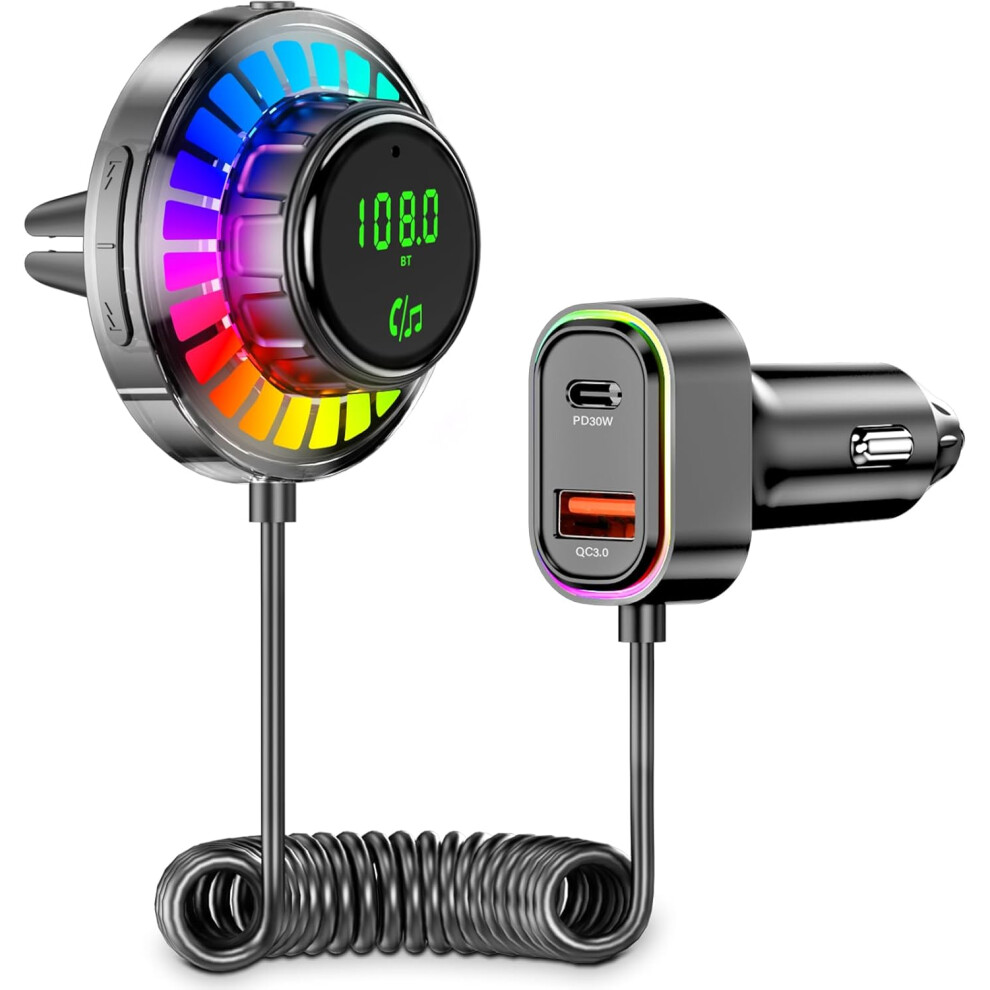 Bluetooth 5.3 Adapter Car Bluetooth Fm Transmitter 9379360982129