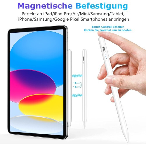 Capacitive pen with 1 replacement tip 2