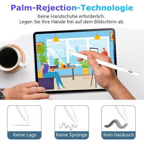 Capacitive pen with 1 replacement tip 1