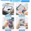 3 Pack Touchscreen Pen High Precision Fiber Tip Tablet Pen 6